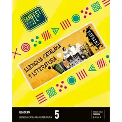QUADERN LLENGUA 5 PRIMARIA ESPIRAL FANFEST CATALUNYA 2023 BAULA ISBN 9788447950362