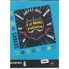 Material SABERS MATEMÀTIQUES 6È PRIMÀRIA BAULA 9788447950577
