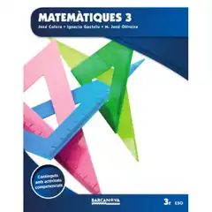 Material MATEMÀTIQUES 3ºESO 9788448936389 * * * DESCATALOGADO * * *