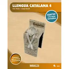 Material LLENGUA CATALANA 4T ESO LLIBRE DE L ALUMNE I DOCUMENTS WEB ANAYA ISBN 9788448938338