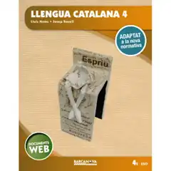 Material LLENGUA CATALANA 4T ESO DOCUMENTS WEB ANAYA ISBN 9788448941307