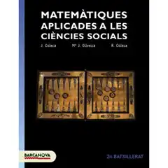 MATEMÀTIQUES 2 BATXILLER APLICADES A LES CIENCIES SOCIALS BARCANOVA 9788448941871