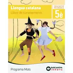 LLENGUA CATALANA 5 LLIBRE DE CONEIXEMENTS PROGRAMA MOTS ANAYA ISBN 9788448944032