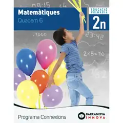 MATEMÀTIQUES 2 QUADERN 6 PROGRAMA CONNEXIONS ANAYA ISBN 9788448944483