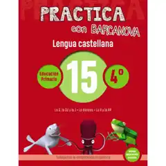 PRACTICA CON BARCANOVA LENGUA CASTELLANA 15 ISBN 9788448945404