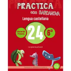 PRACTICA CON BARCANOVA LENGUA CASTELLANA 24 ISBN 9788448945497