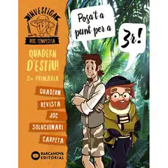 ROC TEMPESTA POSAÂ T A PUNT QUADERN ESTIU 3R PRIM BARCANOVA ISBN 9788448954291