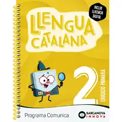 COMUNICA 2 LLENGUA CATALANA LLETRA LLIGADA BARCANOVA 9788448956066