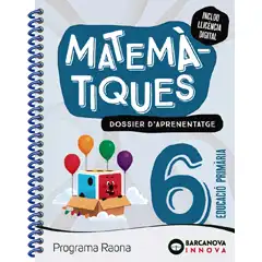 RAONA 6 MATEMATIQUES DOSSIER BARCANOVA 9788448960834