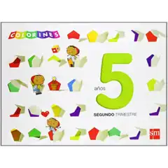 NUEVO COLORINES 5 AÑOS 2º TRIMESTRE 13 GRUPO SM 9788467560800