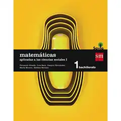 Material 1º BACH. MATEMÁTICAS II (Aplicadas a las CCSS) SAVIA-15 GRUPO SM 9788467576573