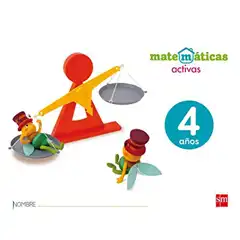 MATEMÁTICAS ACTIVAS 4 AÑOS 17 GRUPO SM 9788467592276