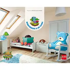 PROYECTO EXPLORA. BIENVENIDO A MI CASA 4 AÑOS 1ER TRIMESTRE 17 GRUPO SM 9788467592337