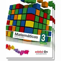 Matemáticas 3 EDEBE 9788468323145
