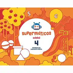 SUPERMÁTICOS CUADERNO 4 EDEBE ISBN 9788468333199