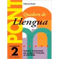 PONT QUADERN LLENGUA EDUC PRIM 2º 9788478873661 EDITORIAL NADAL