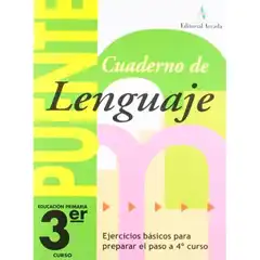 CUADERNO PUENTE LENGUAJE EDUC PRIM 3º 9788478874521 EDITORIAL NADAL