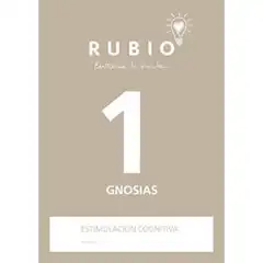 GNOSIAS 1 CUADERNO ESTIMULACION COGNITIVA ADULTOS RUBIO 9788489773264