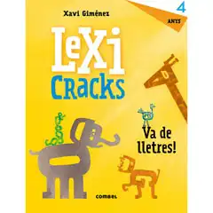 Material LEXICRACKS. VA DE LLETRES! 4 ANYS COMBEL ISBN 9788491011804