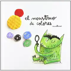 Material EL MONSTRUO DE COLORES (EDICIÓN ÁLBUM ILUSTRADO, NO VERSIÓN POP-UP) (CUENTOS (FLAMBOYANT)) FLAMBOYANT 9788493987749