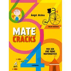 MATECRACKS PER SER UNS BONS MATEMÀTICS 4 ANYS COMBEL ISBN 9788498259728