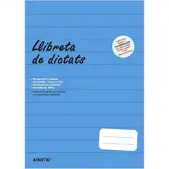 LLIBRETA DE DICTATS PRIMARIA ADDITIO REF. D101