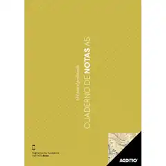 CUADERNO DE NOTAS A-5 PROFESORADO PISTACHO ADDITIO REF. P102_PI 59467