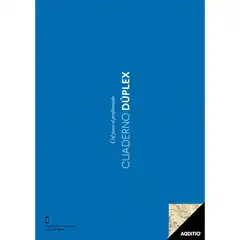 Material CUADERNO DÚPLEX PROFESORADO AZUL ADDITIO REF. P142_AZ 59471