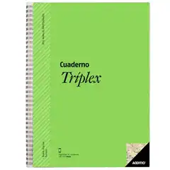 Material CUADERNO TRÍPLEX PROFESORADO VERDE ADDITIO REF. P192_VE 59476