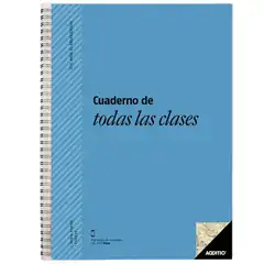 Material CUADERNO DE TODAS LAS CLASES PROFESORADO AZUL ADDITIO REF. P222_AZ 75495