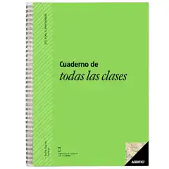 CUADERNO DE TODAS LAS CLASES PROFESORADO VERDE ADDITIO REF. P222_VE 75495