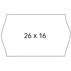 PACK 6 ROLLO 1000 ETQ 26X16 BL REMO. S. APLI REF. 100923