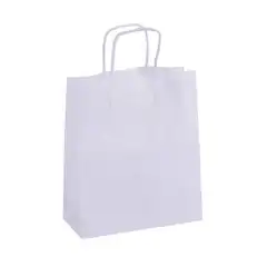 BOLSA KRAFT BLANCA 18x8x21 50U APLI REF. 101853