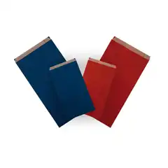 CAJA 250 SOBRES 24x43+7CM KRAFT ROJO APLI REF. 102015