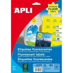 Material BLISTER LASER COPIADORA AM.FLUOR PROMO 20H APLI REF. 10370