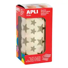 Material ROLLO GOMETS ESTRELLA ORO APLI REF. 11116