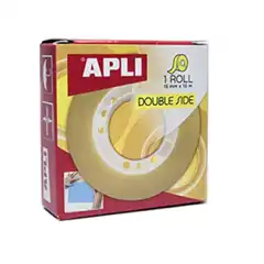 CINTA ADHESIVA DOBLE CARA 15X10 APLI 11505