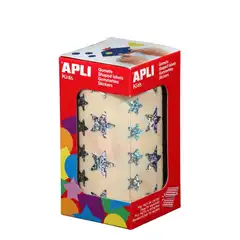 Material ROLLO GOMETS ESTRELLA HOLOGRAFICA APLI REF. 11635