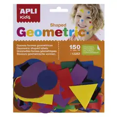 GOMETS FORMAS GEOMETRICAS APLI 150UNID REMOVIBLES (12253)