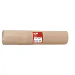 Material ROLLO PAPEL KRAFT MARRÓN 80GR 110CM 25KG APLI REF. 13369