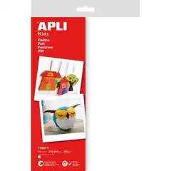 Material BLISTER FIELTRO A4 BLANCO 10H APLI REF. 13571