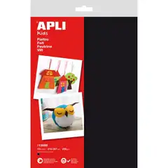Material BLISTER FIELTRO A4 NEGRO 10H APLI REF. 13580