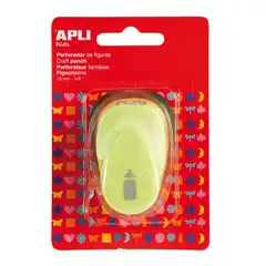Material PERFORADORA PAPEL BIBERON VERDE 16MM APLI REF. 13634