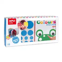 CAJA MI PRIMER LIBRO CON GOMETS COLORES APLI REF. 14132