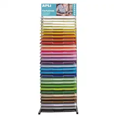 KIT EXPOSITOR CON CARTULINAS 50X65 APLI REF. 14307