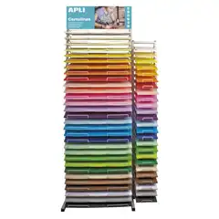 KIT EXPOSITOR CARTULINAS 50X65 + A4 APLI REF. 14308