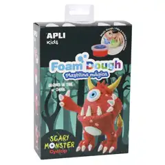 CAJA FOAM DOUGH SCARY MONSTER ROJO CYCLOP APLI REF. 14491