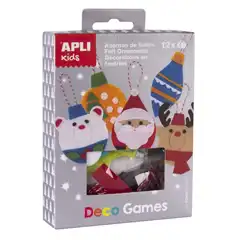 Material CAJA DECO GAMES FORMAS DE FIELTRO APLI REF. 14974
