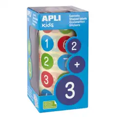 ROLLO GOMETS REDONDOS REM 123 20,0 MULTICOL APLI REF. 15127