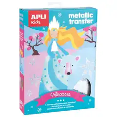 Material CAJA METALLIC TRANSFER PRINCESAS APLI REF. 15267